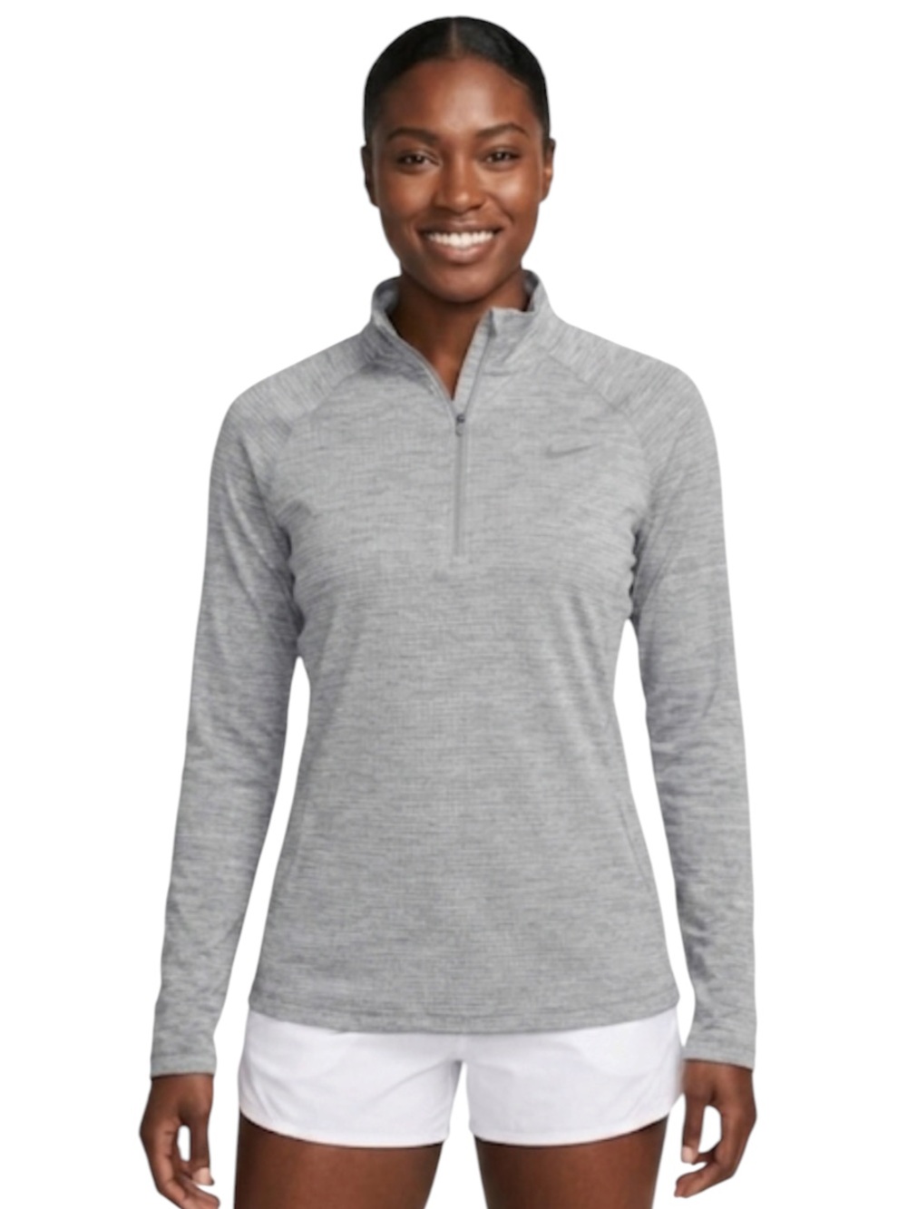 Nike Element Sphere 1/2 Zip Running Top Women's L Gray Dri-FIT 852337-012
J